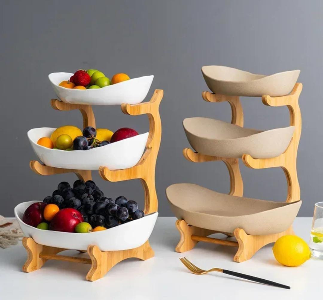 3 Layer Fruit Serving Tray